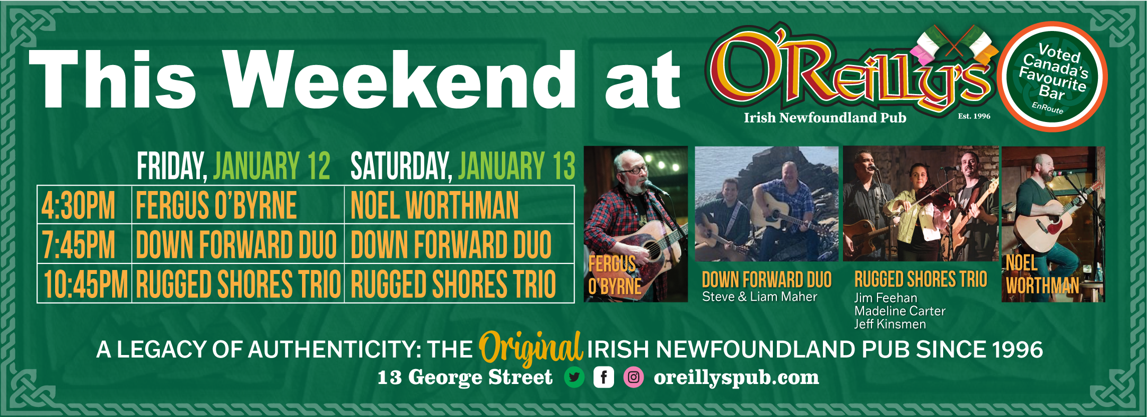 pj oreillys st patricks day